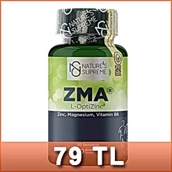 Nature's Supreme ZMA 60 Kapsül